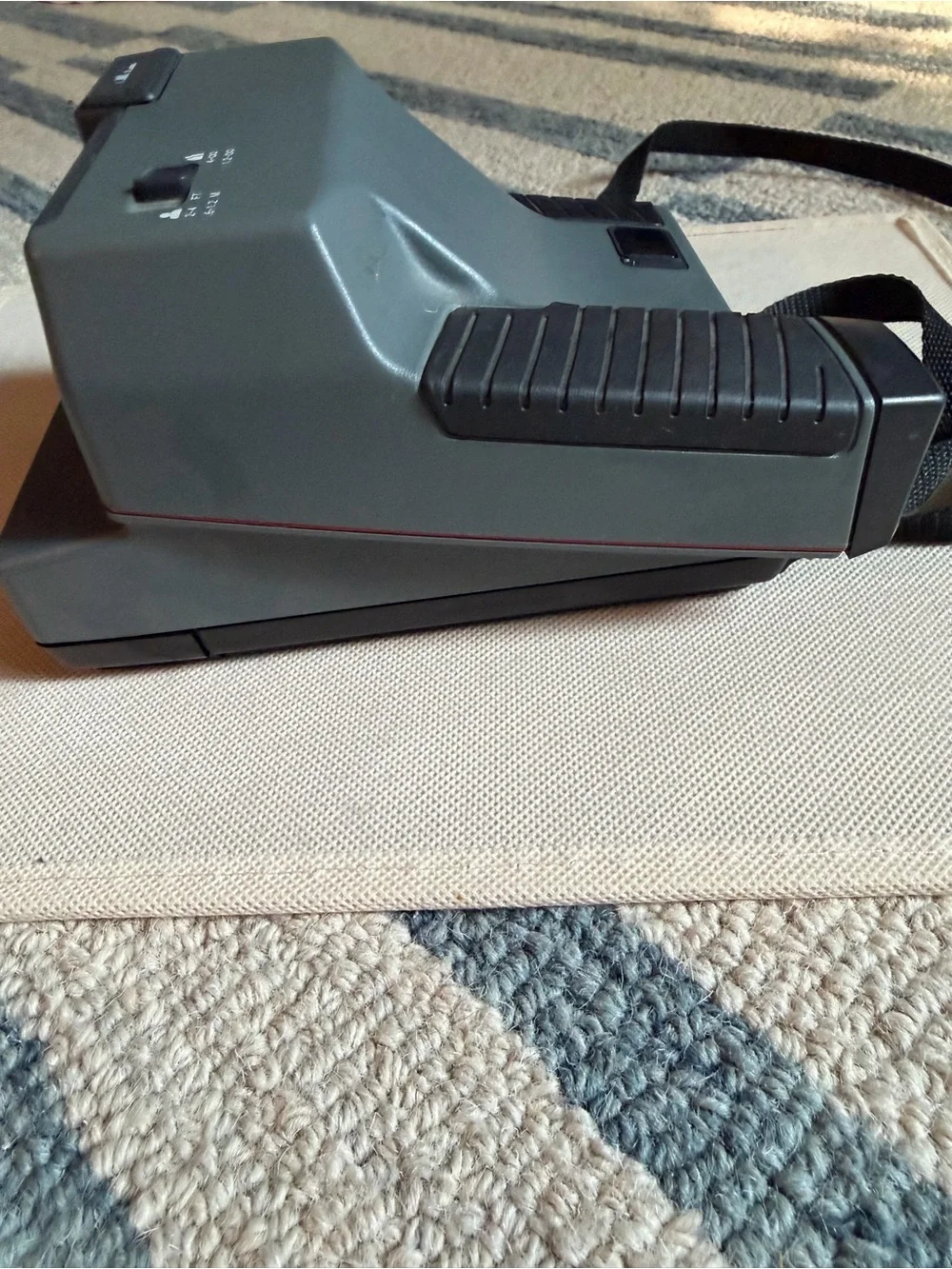 Polaroid Impulse Instant Camera - Gray with Red Trim